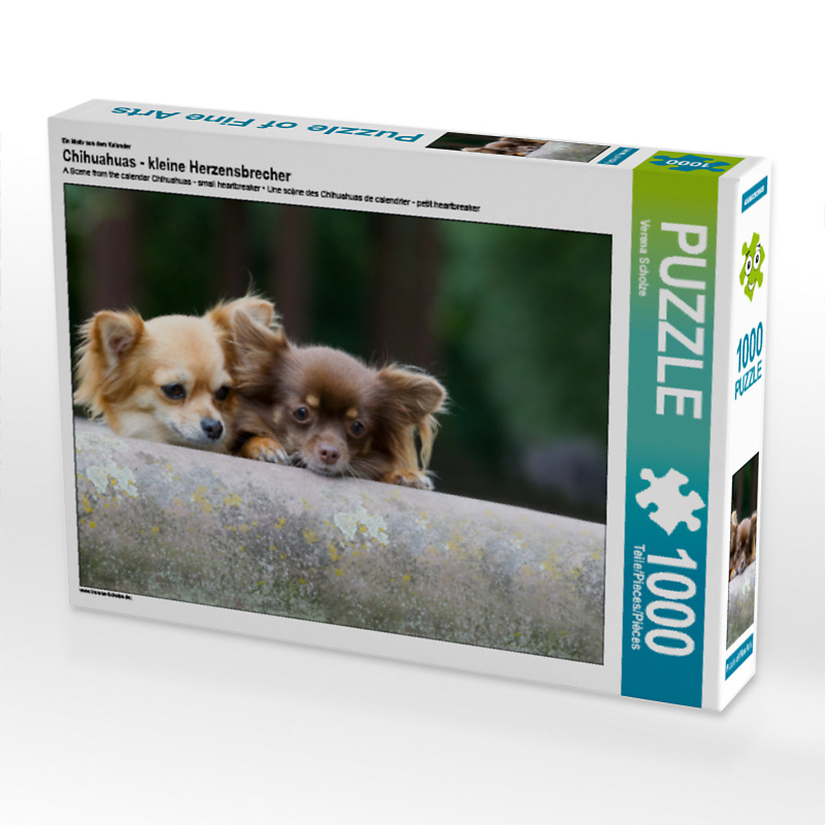 CALVENDO® Puzzle CALVENDO Puzzle Chihuahuas kleine Herzensbrecher 1000 Teile Foto-Puzzle für glückliche Stunden