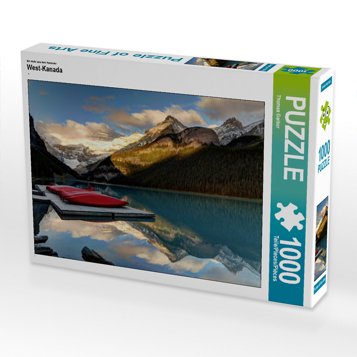 CALVENDO® Puzzle CALVENDO Puzzle West-Kanada 1000 Teile Foto-Puzzle für glückliche Stunden