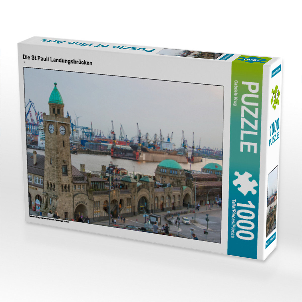 CALVENDO® Puzzle CALVENDO Puzzle Die St.Pauli Landungsbrücken 1000 Teile Foto-Puzzle für glückliche Stunden