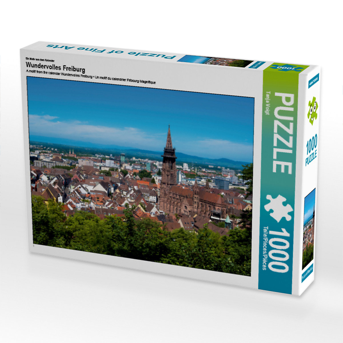 CALVENDO® Puzzle CALVENDO Puzzle Wundervolles Freiburg 1000 Teile Foto-Puzzle für glückliche Stunden