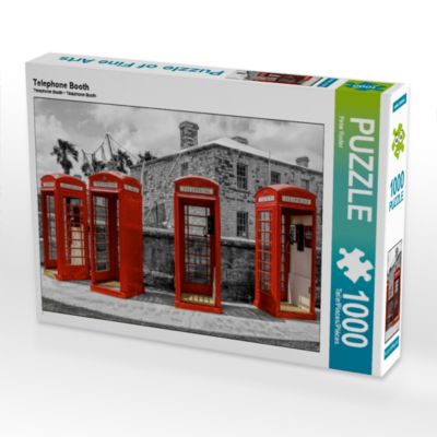CALVENDO® Puzzle CALVENDO Puzzle Telephone Booth 1000 Teile Foto-Puzzle für glückliche Stunden