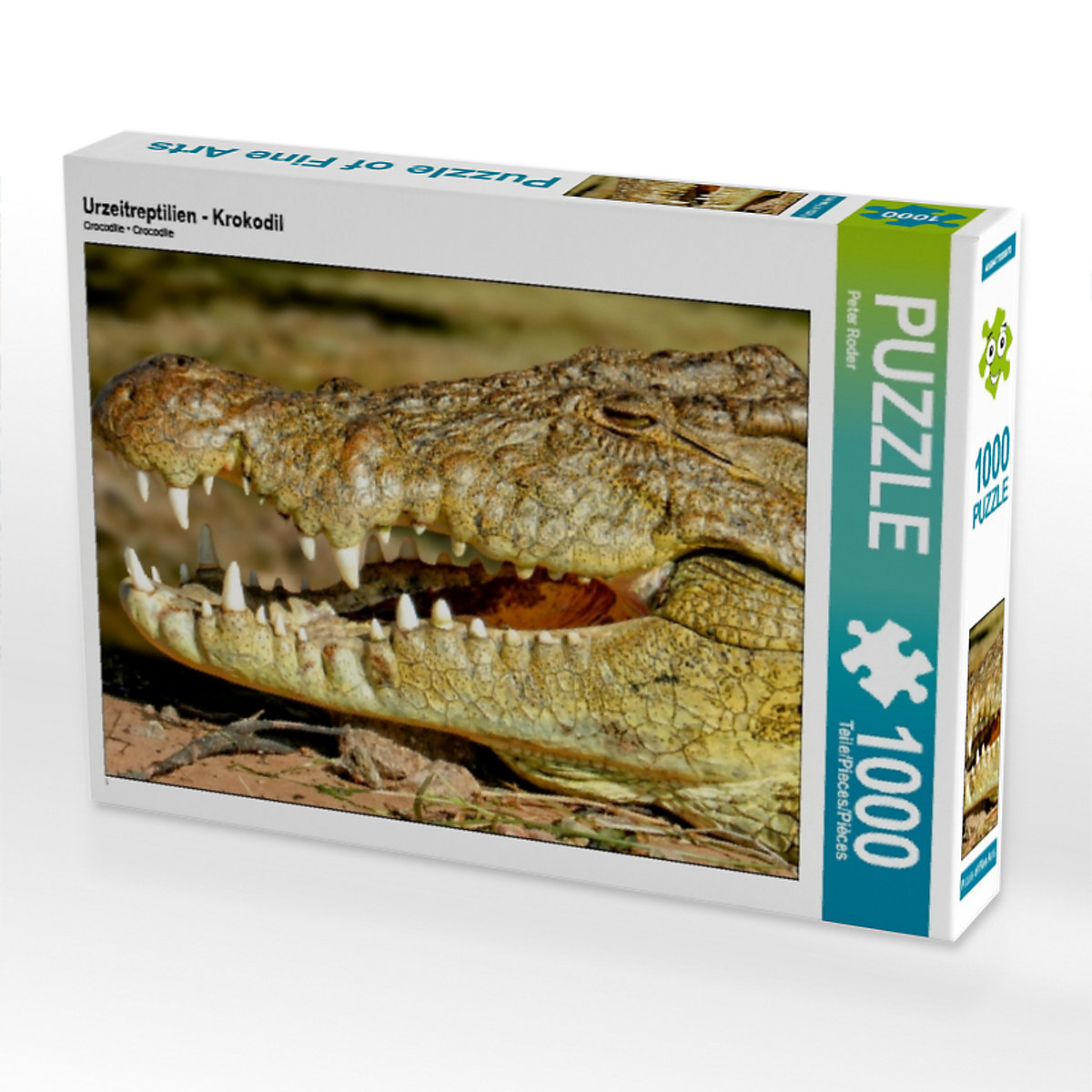 CALVENDO® Puzzle CALVENDO Puzzle Urzeitreptilien Krokodil 1000 Teile Foto-Puzzle für glückliche Stunden