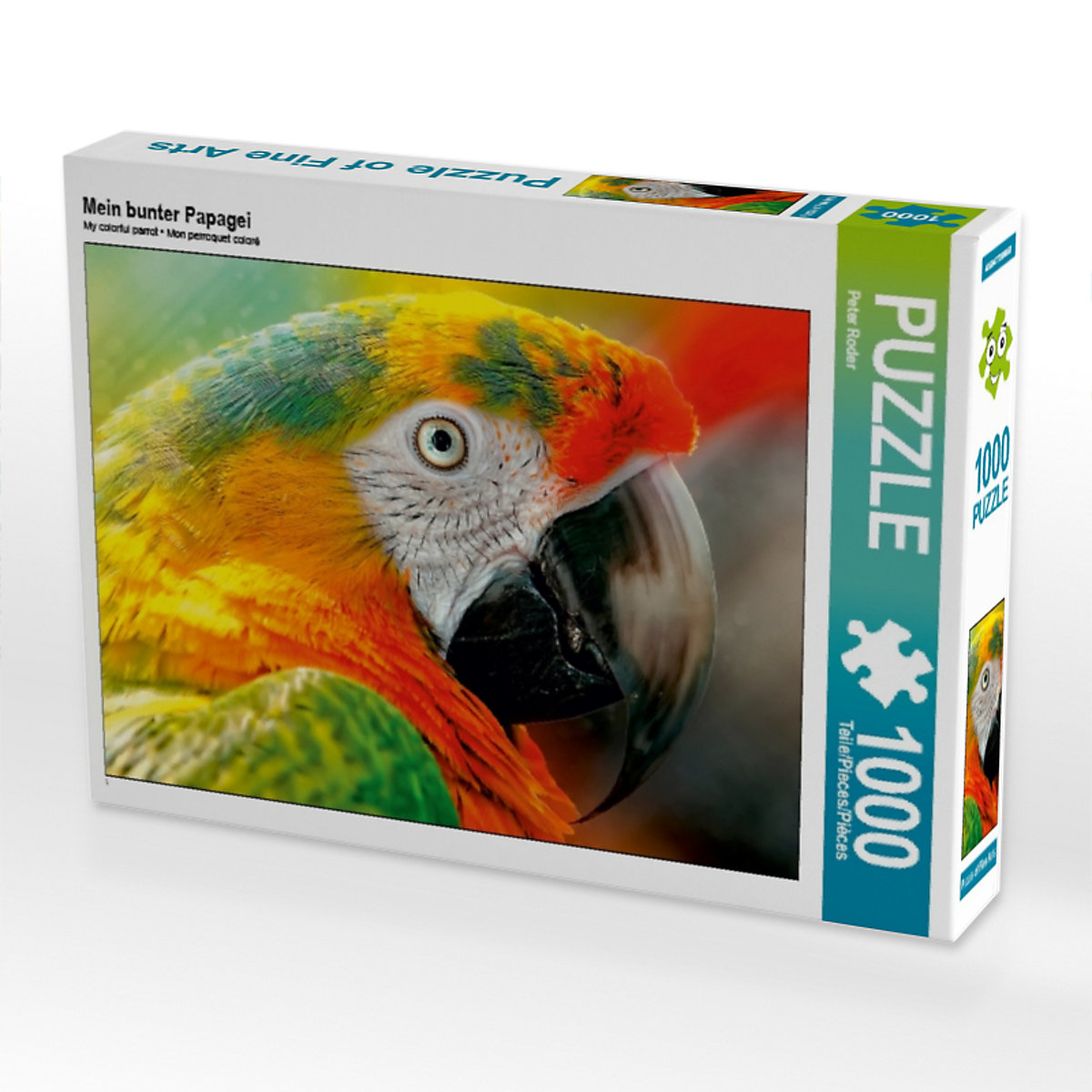 CALVENDO® Puzzle CALVENDO Puzzle Mein bunter Papagei 1000 Teile Foto-Puzzle für glückliche Stunden