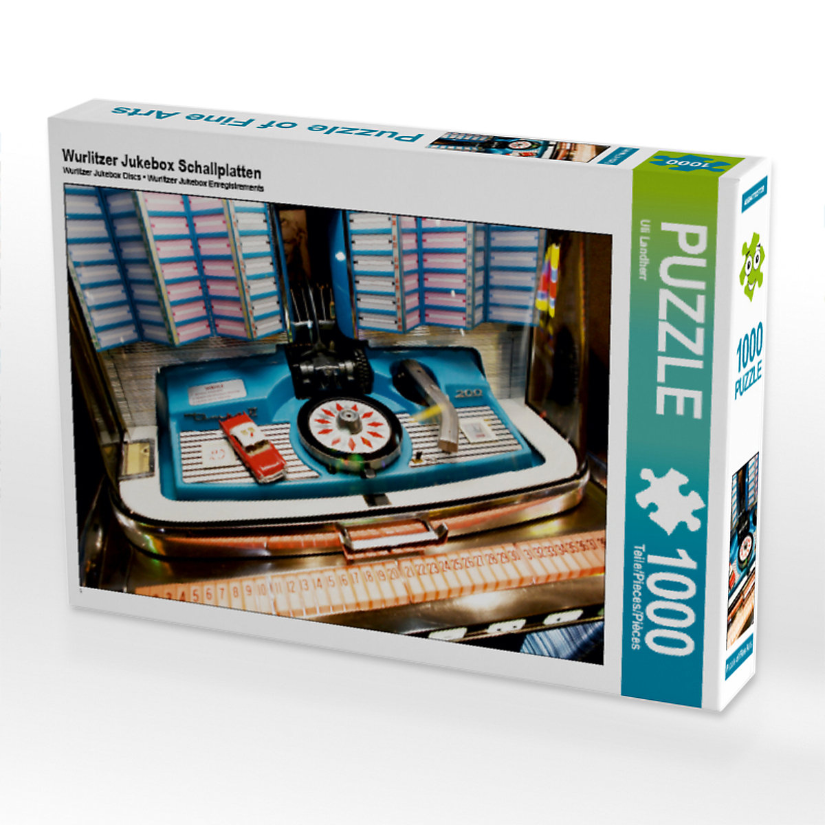 CALVENDO® Puzzle CALVENDO Puzzle Wurlitzer Jukebox Schallplatten 1000 Teile Foto-Puzzle für glückliche Stunden