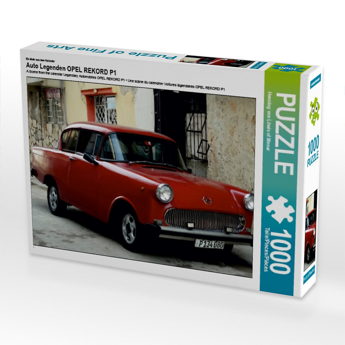 CALVENDO® Puzzle CALVENDO Puzzle Auto Legenden OPEL REKORD P1 1000 Teile Foto-Puzzle für glückliche Stunden