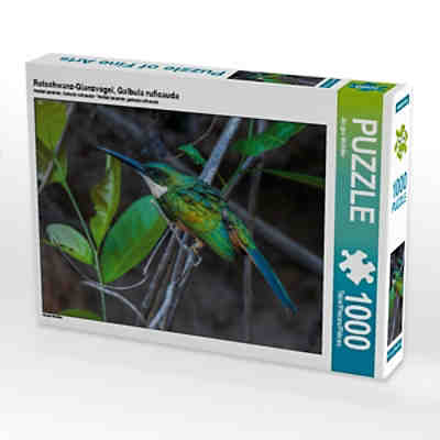 Puzzle CALVENDO Puzzle Rotschwanz-Glanzvogel, Galbula ruficauda - 1000 Teile Foto-Puzzle für glückliche Stunden