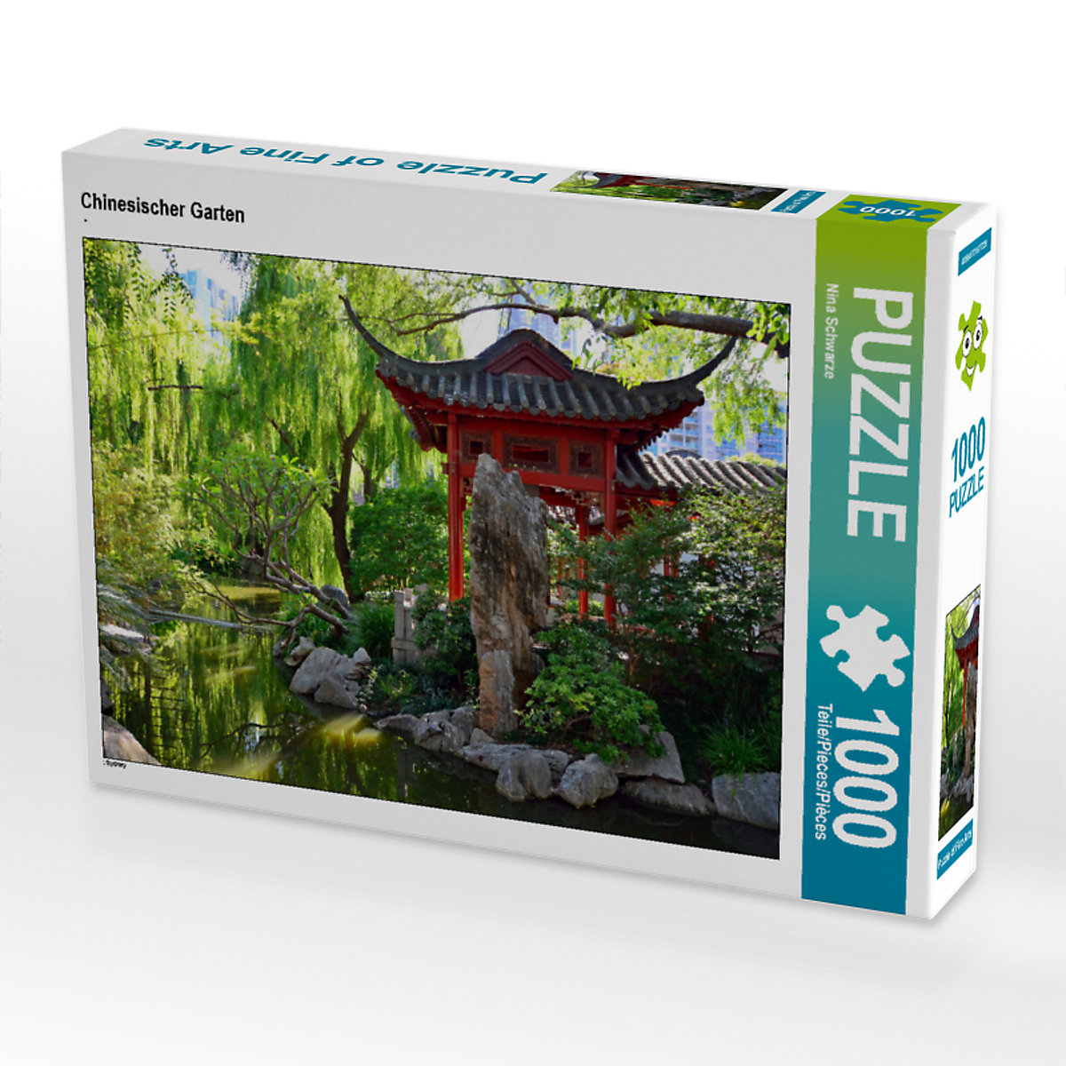 CALVENDO® Puzzle CALVENDO Puzzle Chinesischer Garten 1000 Teile Foto-Puzzle für glückliche Stunden