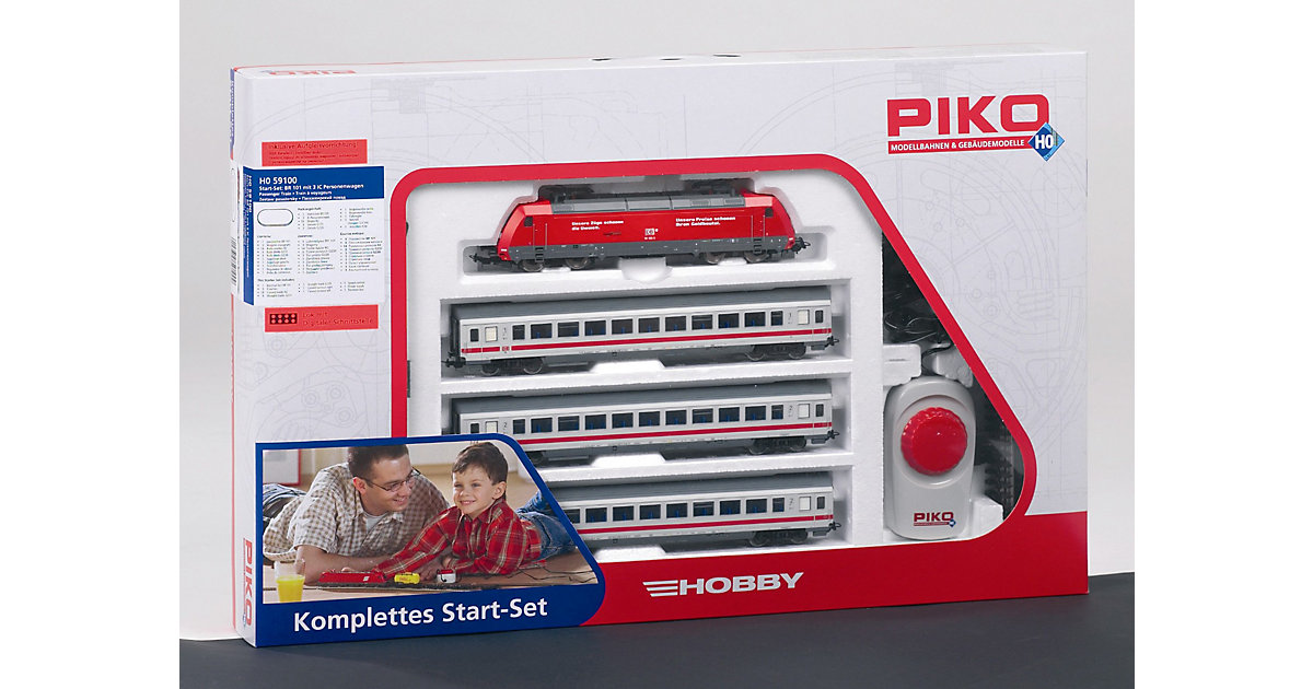 PIKO · PIKO Spur H0 Start-Set Personenzug BR 101 PIKO · PIKO Spur H0 Start-Set Personenzug BR 101