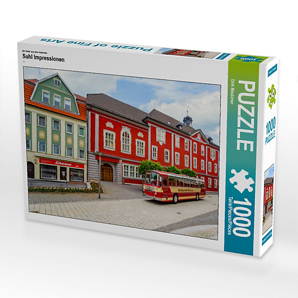 Puzzle CALVENDO Puzzle Suhl Impressionen - 1000 Teile Foto-Puzzle für glückliche Stunden