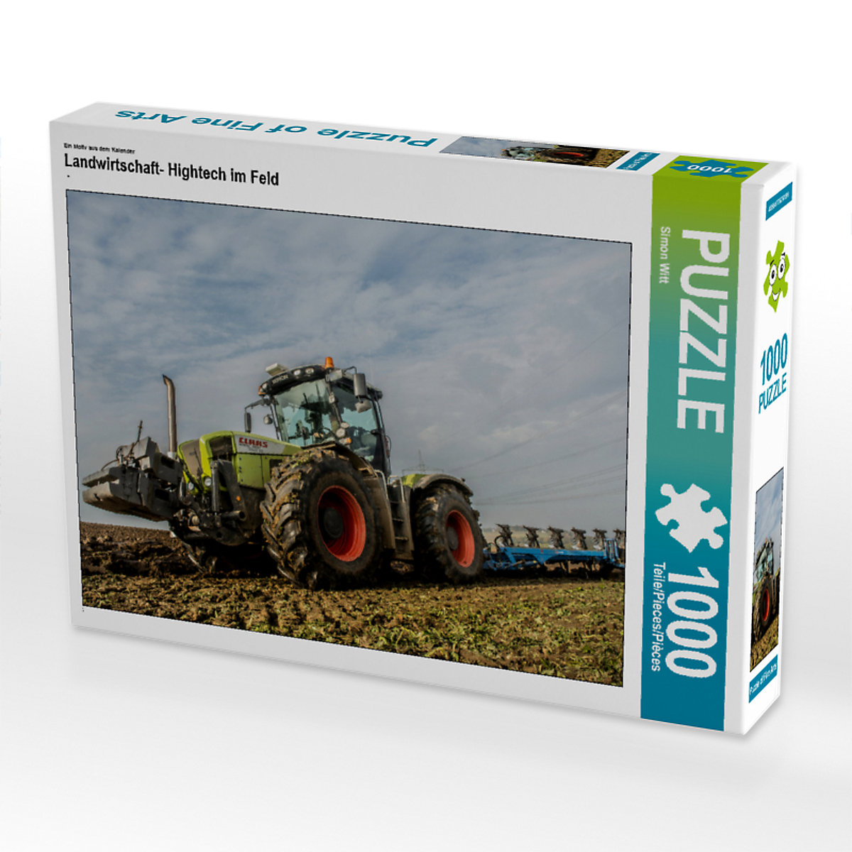 CALVENDO® Puzzle CALVENDO Puzzle Landwirtschaft- Hightech im Feld 1000 Teile Foto-Puzzle für glückliche Stunden