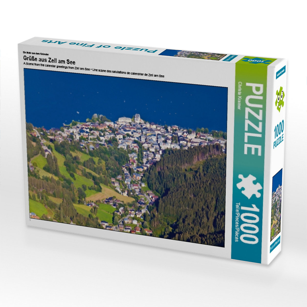 CALVENDO® Puzzle CALVENDO Puzzle Grüße aus Zell am See 1000 Teile Foto-Puzzle für glückliche Stunden