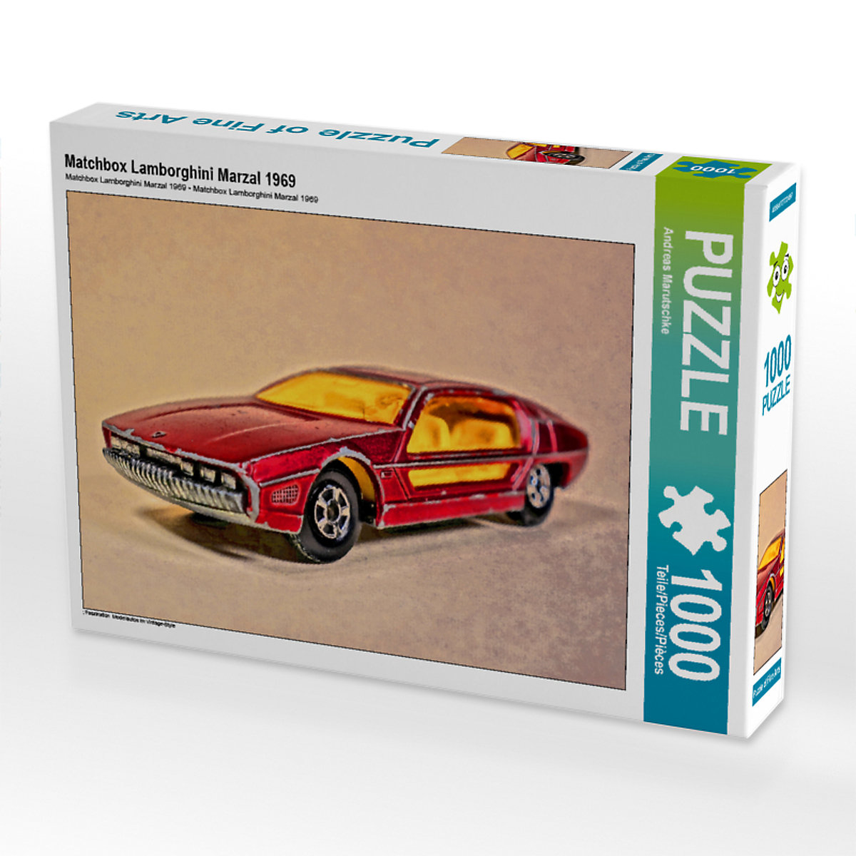 CALVENDO® Puzzle CALVENDO Puzzle Matchbox Lamborghini Marzal 1969 1000 Teile Foto-Puzzle für glückliche Stunden