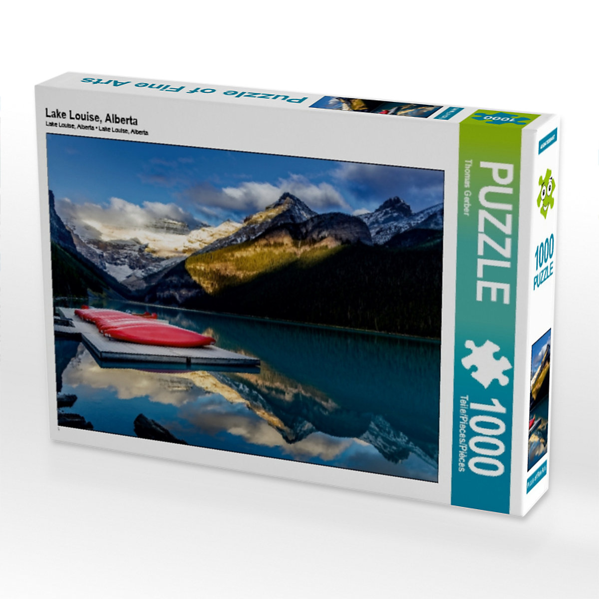 CALVENDO® Puzzle CALVENDO Puzzle Lake Louise Alberta 1000 Teile Foto-Puzzle für glückliche Stunden