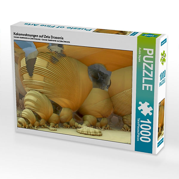 Puzzle CALVENDO Puzzle Kokonwohnungen auf Zeta Draconis - 1000 Teile Foto-Puzzle für glückliche Stunden