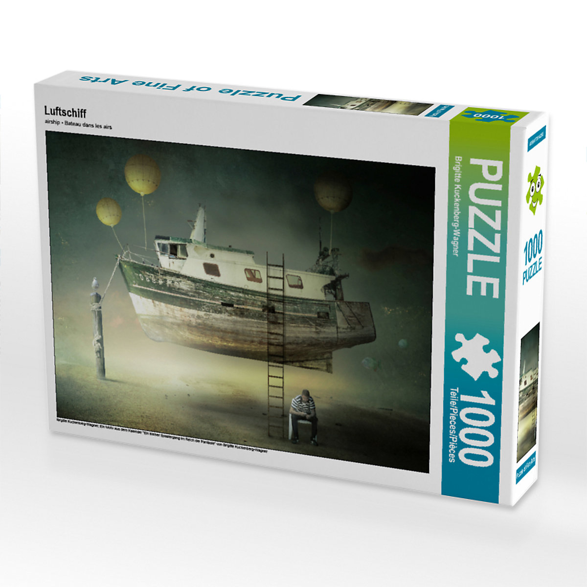 CALVENDO® Puzzle CALVENDO Puzzle Luftschiff 1000 Teile Foto-Puzzle für glückliche Stunden