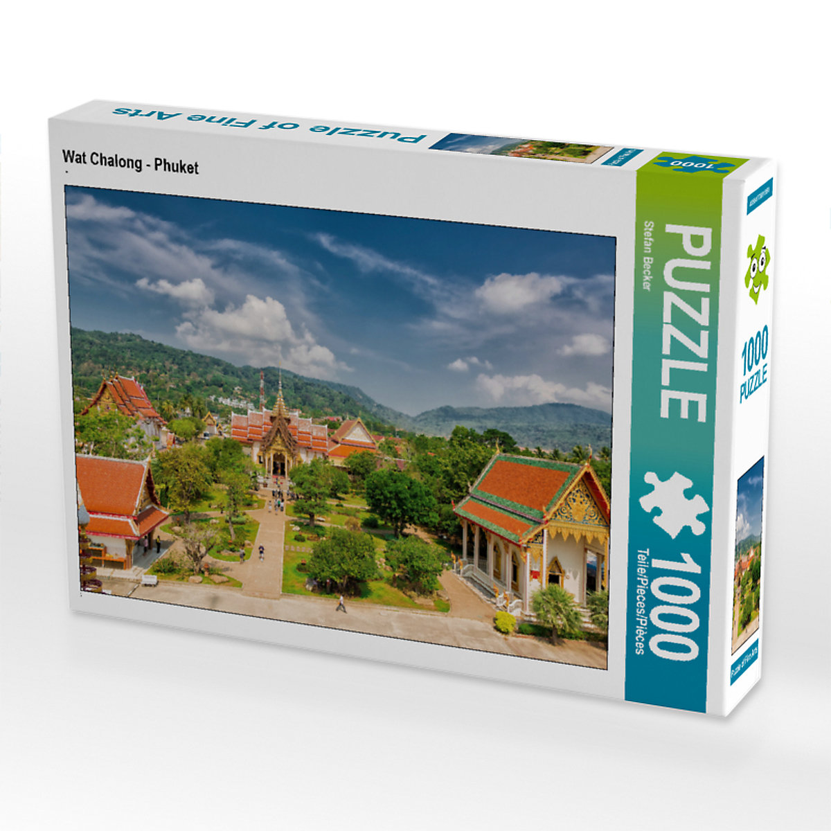 CALVENDO® Puzzle CALVENDO Puzzle Wat Chalong Phuket 1000 Teile Foto-Puzzle für glückliche Stunden