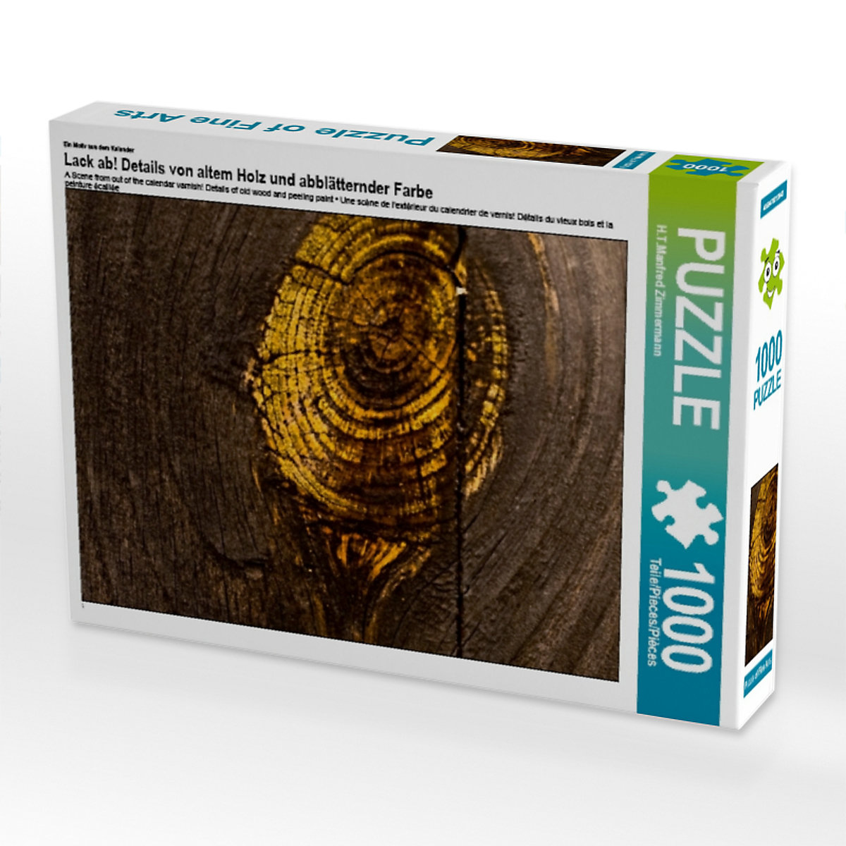 CALVENDO® Puzzle CALVENDO Puzzle Lack ab! Details von altem Holz und abblätternder Farbe 1000 Teile Foto-Puzzle für glückliche Stunden