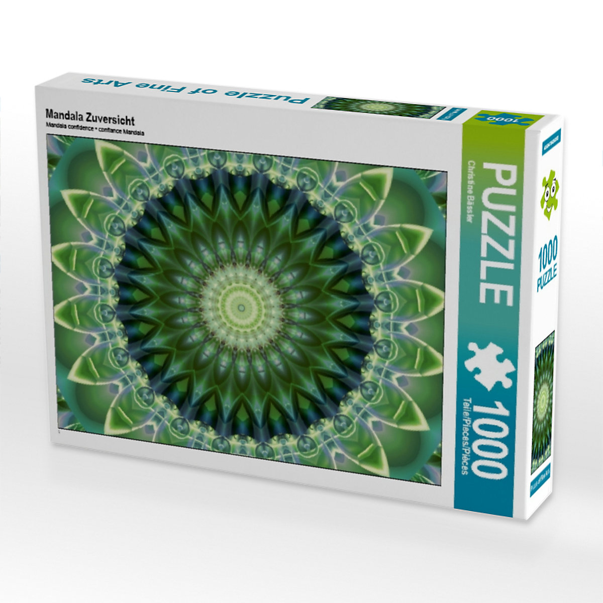 CALVENDO® Puzzle CALVENDO Puzzle Mandala Zuversicht 1000 Teile Foto-Puzzle für glückliche Stunden