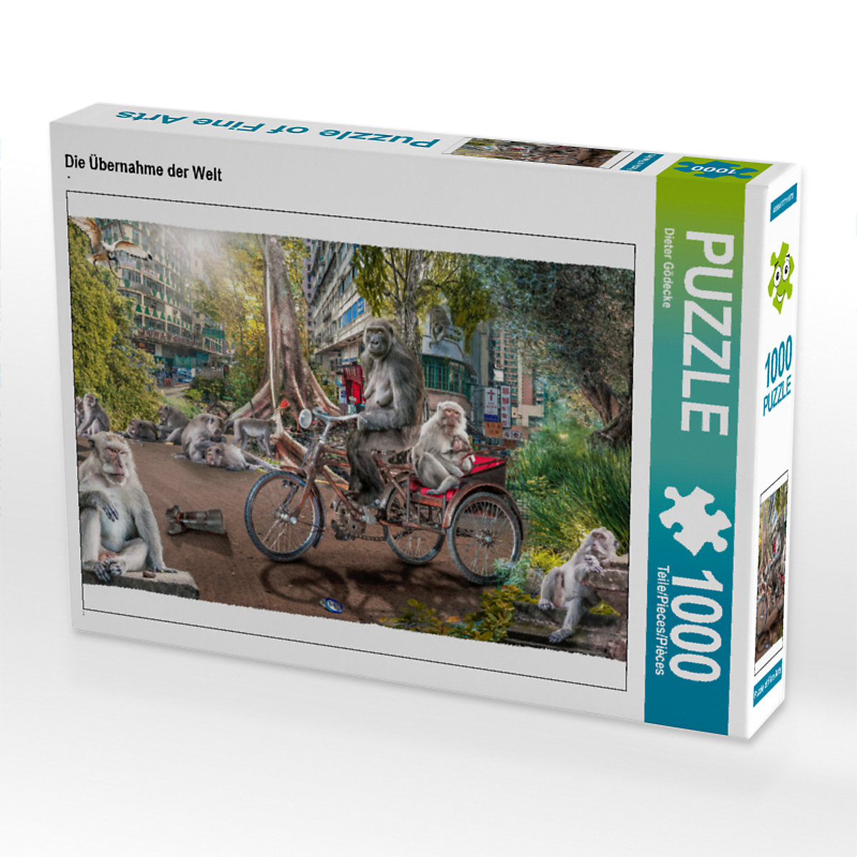 CALVENDO® Puzzle CALVENDO Puzzle Die Übernahme der Welt 1000 Teile Foto-Puzzle für glückliche Stunden