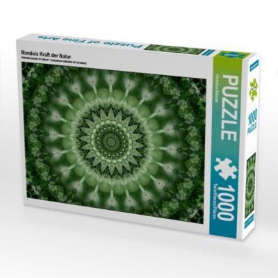 CALVENDO® Puzzle CALVENDO Puzzle Mandala Kraft der Natur 1000 Teile Foto-Puzzle für glückliche Stunden