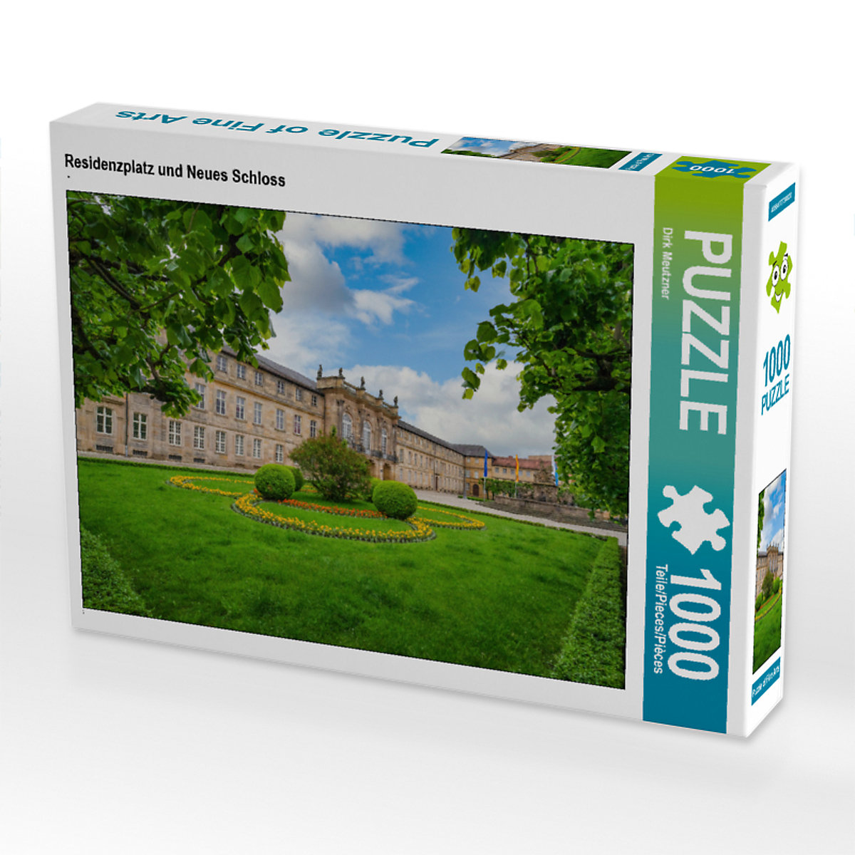 CALVENDO® Puzzle CALVENDO Puzzle Residenzplatz und Neues Schloss 1000 Teile Foto-Puzzle für glückliche Stunden
