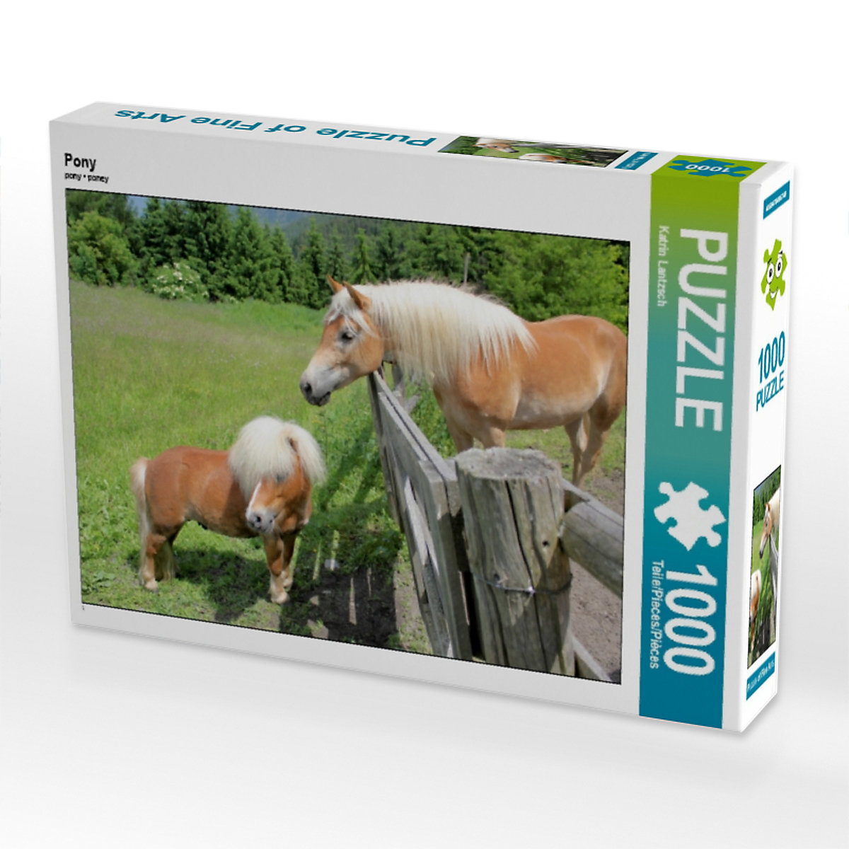 CALVENDO® Puzzle CALVENDO Puzzle Pony 1000 Teile Foto-Puzzle für glückliche Stunden
