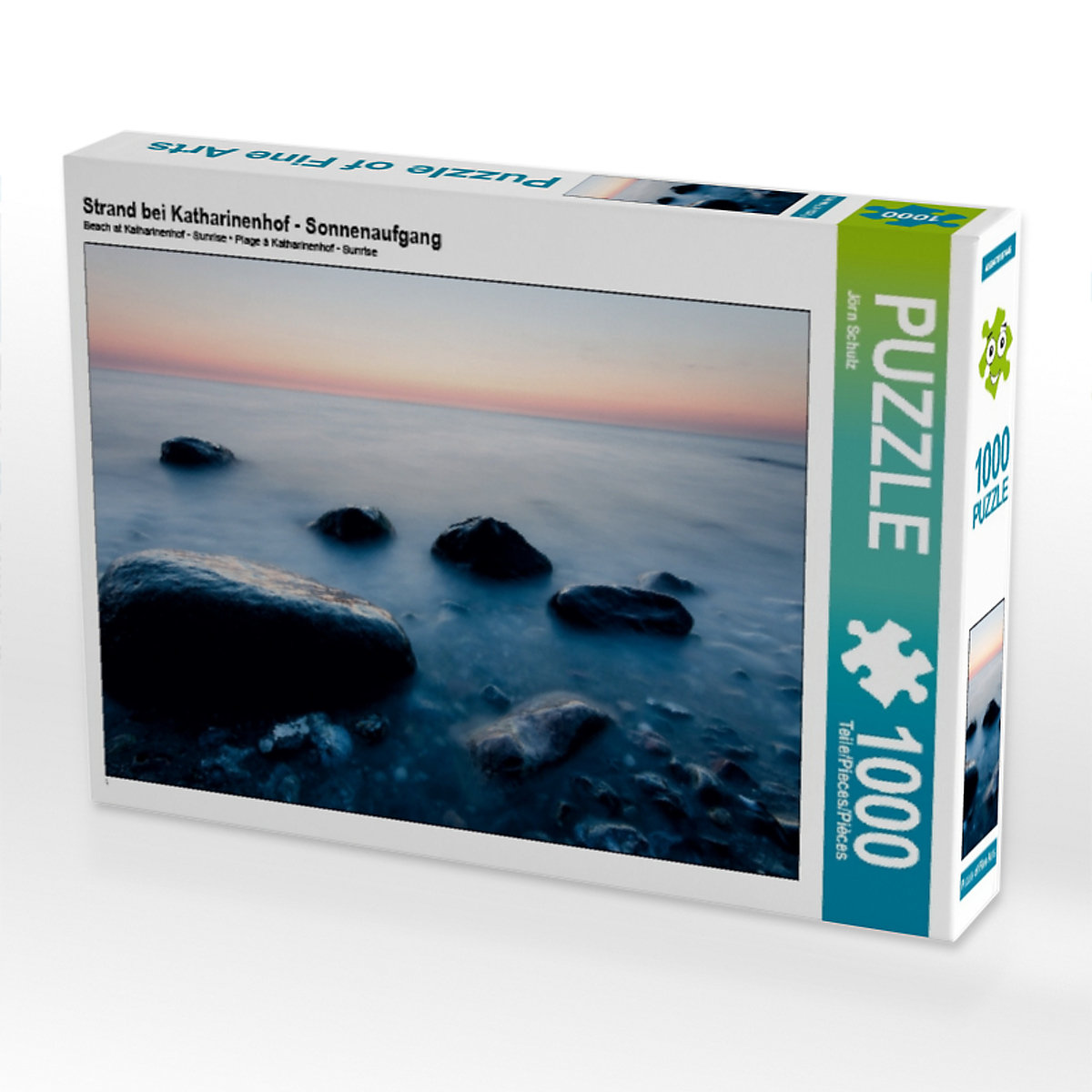CALVENDO® Puzzle CALVENDO Puzzle Strand bei Katharinenhof Sonnenaufgang 1000 Teile Foto-Puzzle für glückliche Stunden