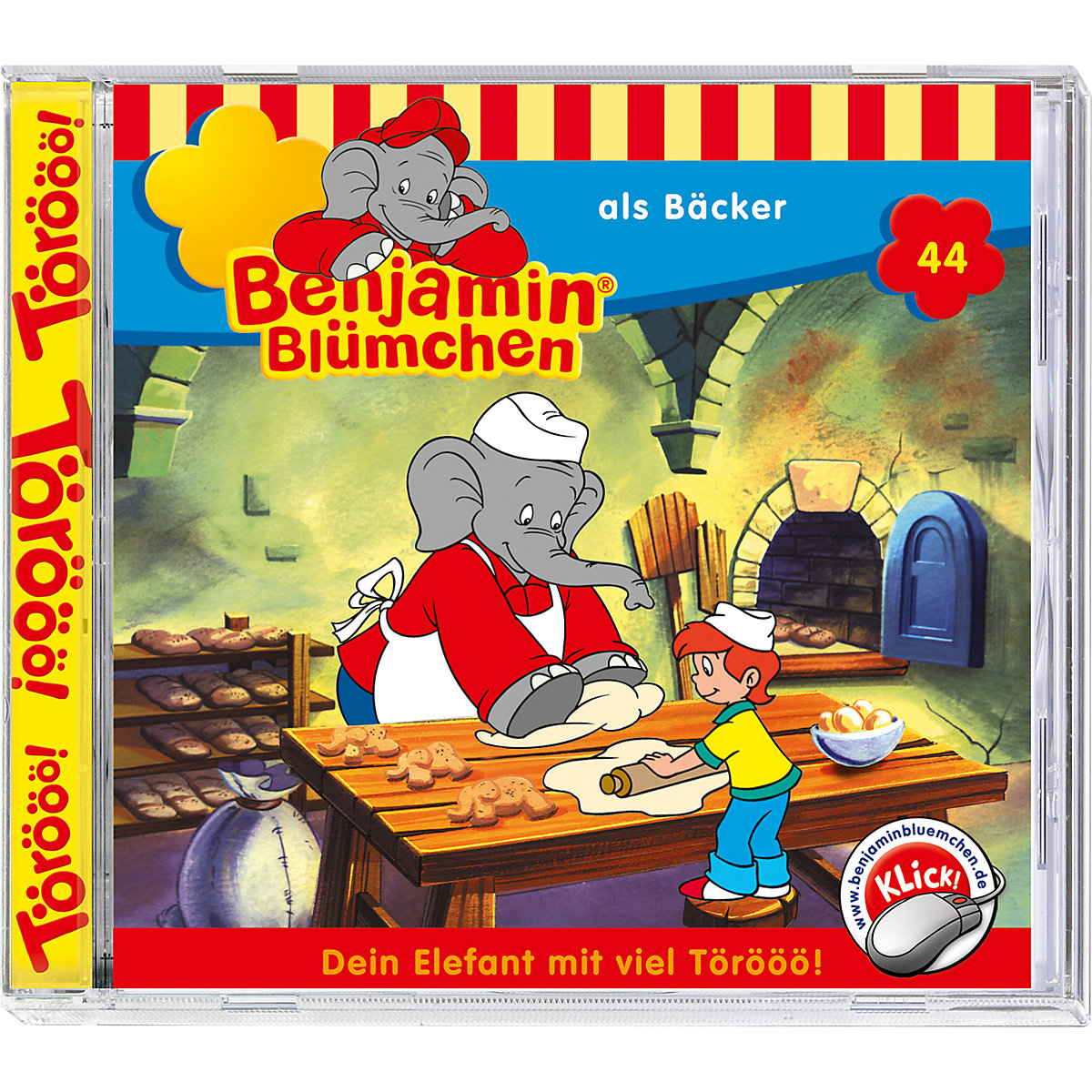 CD Benjamin Blümchen 44 als Bäcker