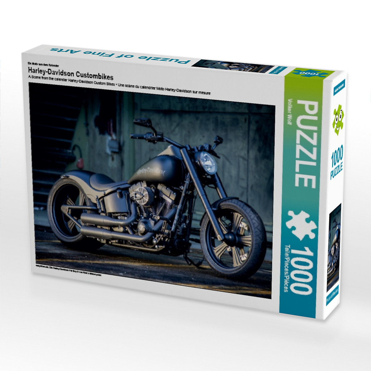 CALVENDO® Puzzle CALVENDO Puzzle Harley-Davidson Custombikes 1000 Teile Foto-Puzzle für glückliche Stunden