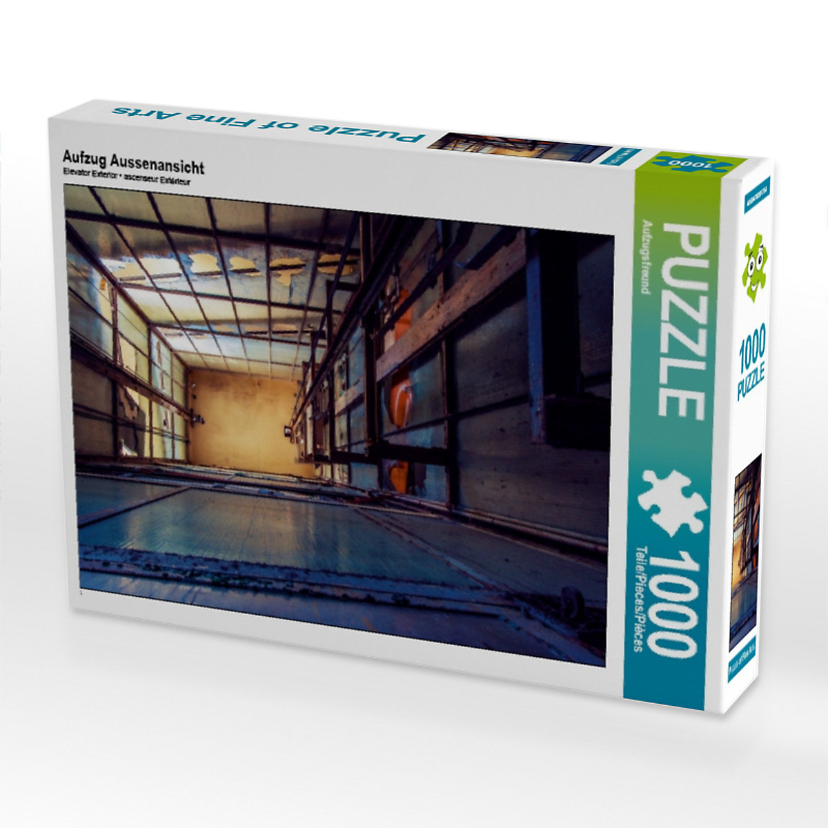 CALVENDO® Puzzle CALVENDO Puzzle Aufzug Aussenansicht 1000 Teile Foto-Puzzle für glückliche Stunden