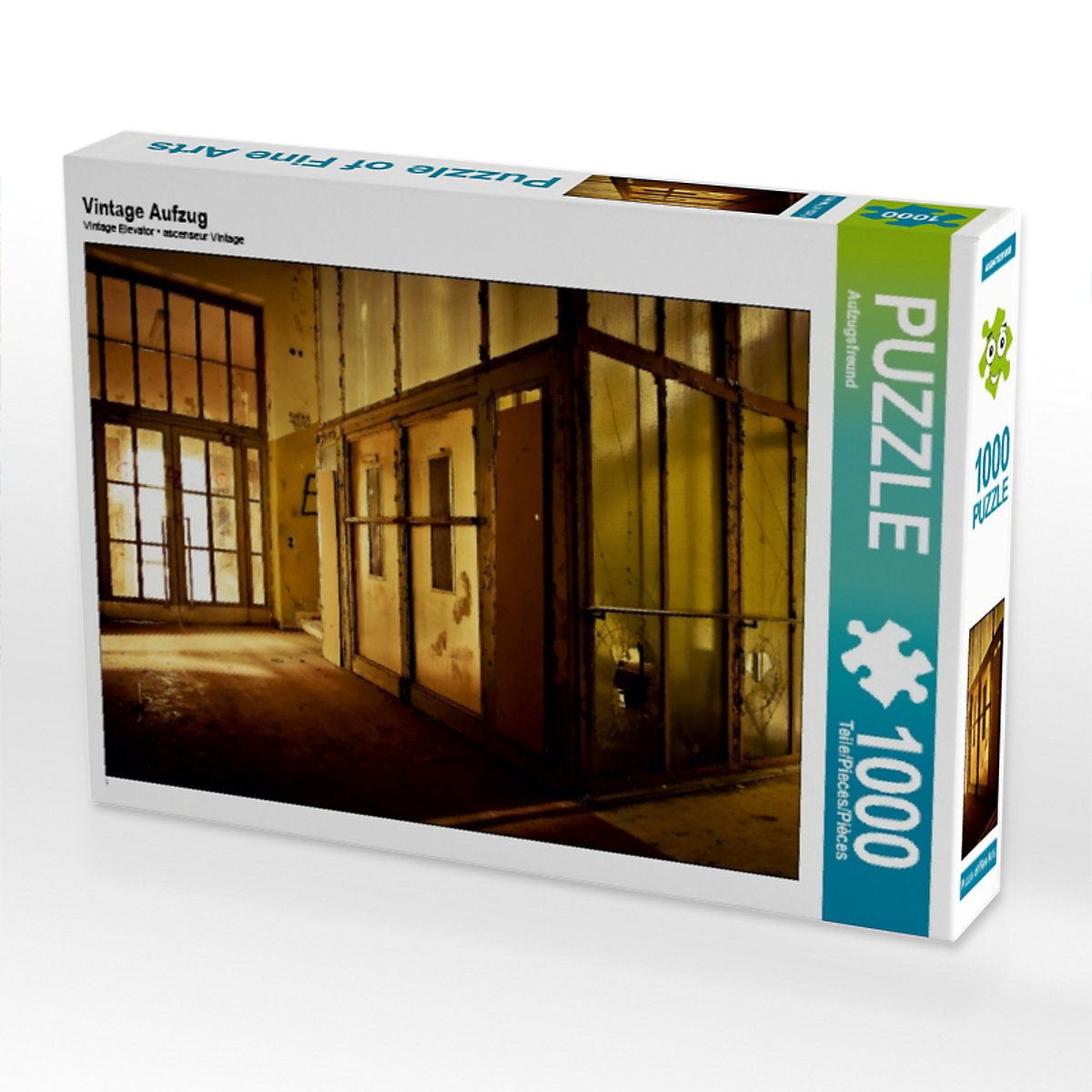 CALVENDO® Puzzle CALVENDO Puzzle Vintage Aufzug 1000 Teile Foto-Puzzle für glückliche Stunden