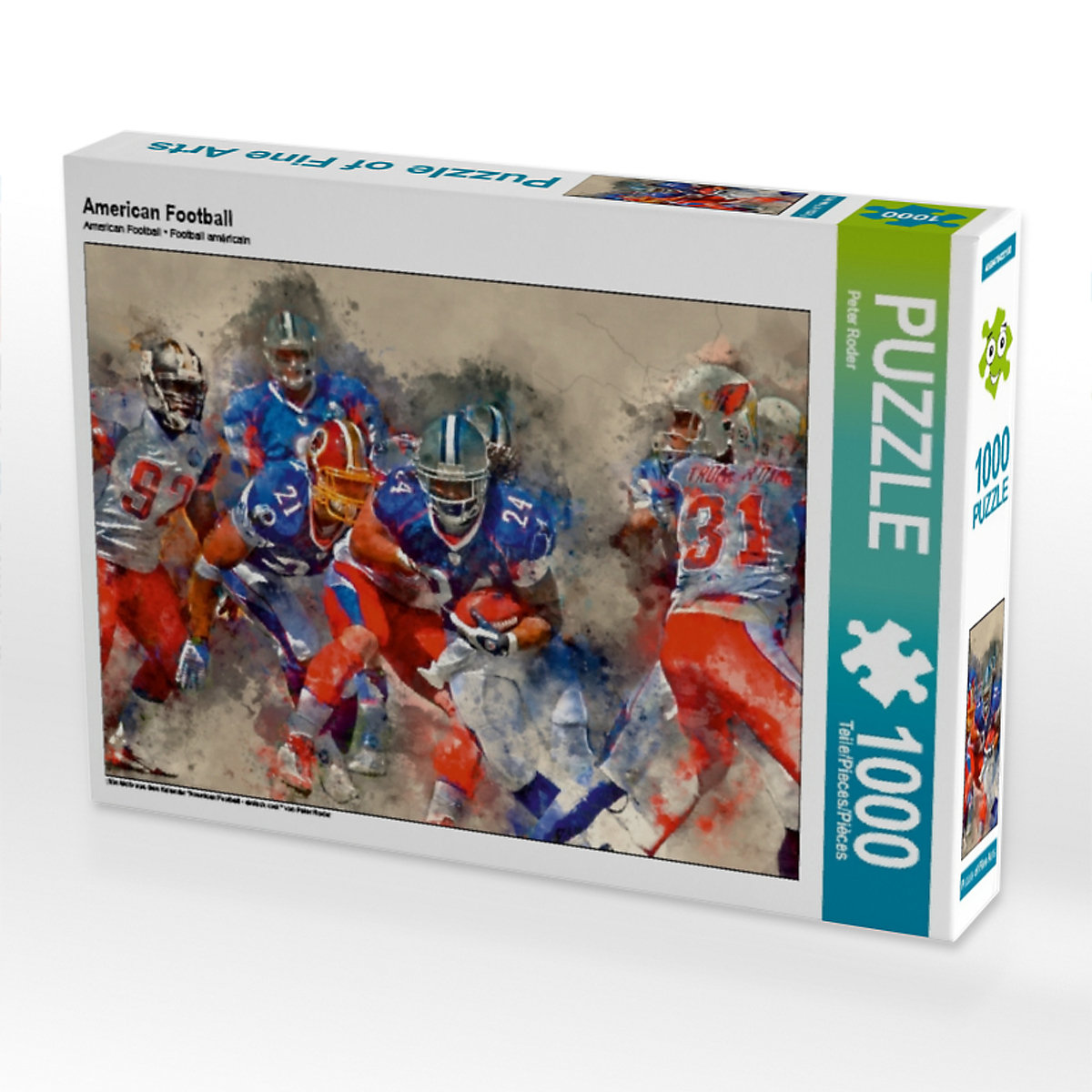 CALVENDO® Puzzle CALVENDO Puzzle American Football 1000 Teile Foto-Puzzle für glückliche Stunden