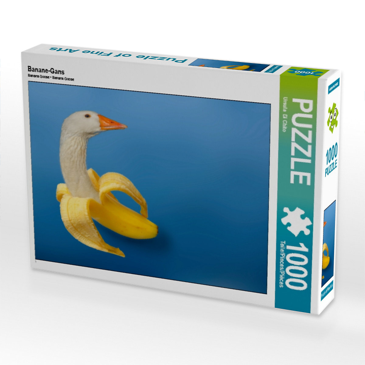 CALVENDO® Puzzle CALVENDO Puzzle Banane-Gans 1000 Teile Foto-Puzzle für glückliche Stunden