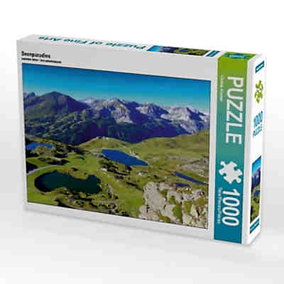 Puzzle CALVENDO Puzzle Seenparadies - 1000 Teile Foto-Puzzle für glückliche Stunden