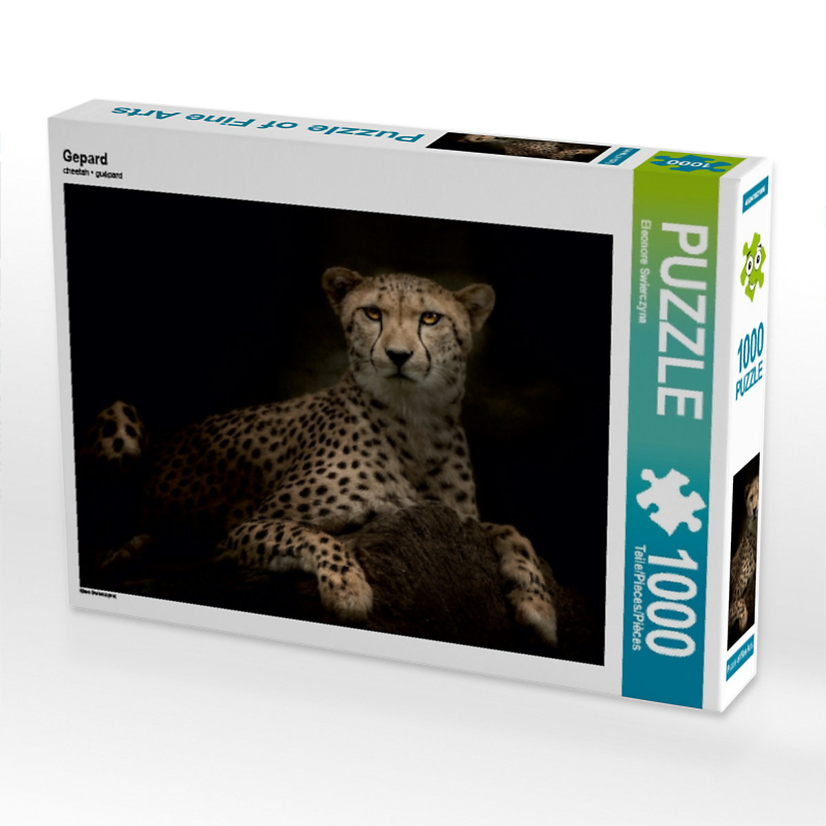 CALVENDO® Puzzle CALVENDO Puzzle Gepard 1000 Teile Foto-Puzzle für glückliche Stunden