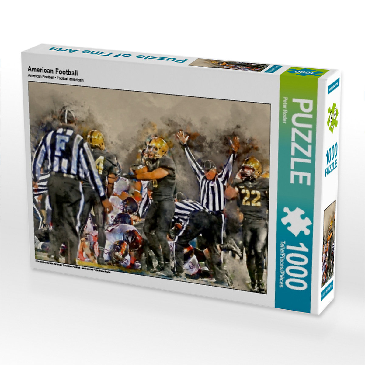 CALVENDO® Puzzle CALVENDO Puzzle American Football 1000 Teile Foto-Puzzle für glückliche Stunden