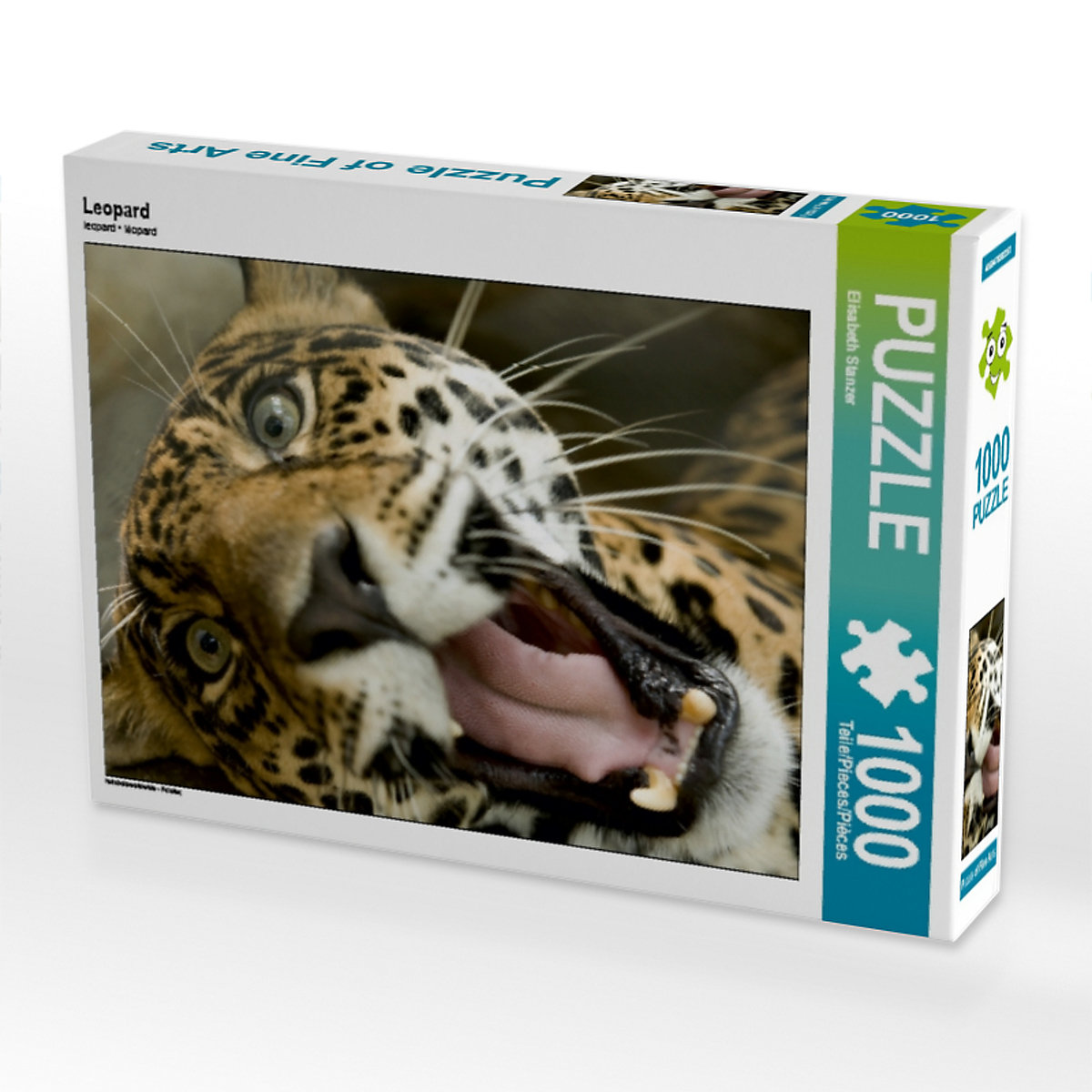 CALVENDO® Puzzle CALVENDO Puzzle Leopard 1000 Teile Foto-Puzzle für glückliche Stunden