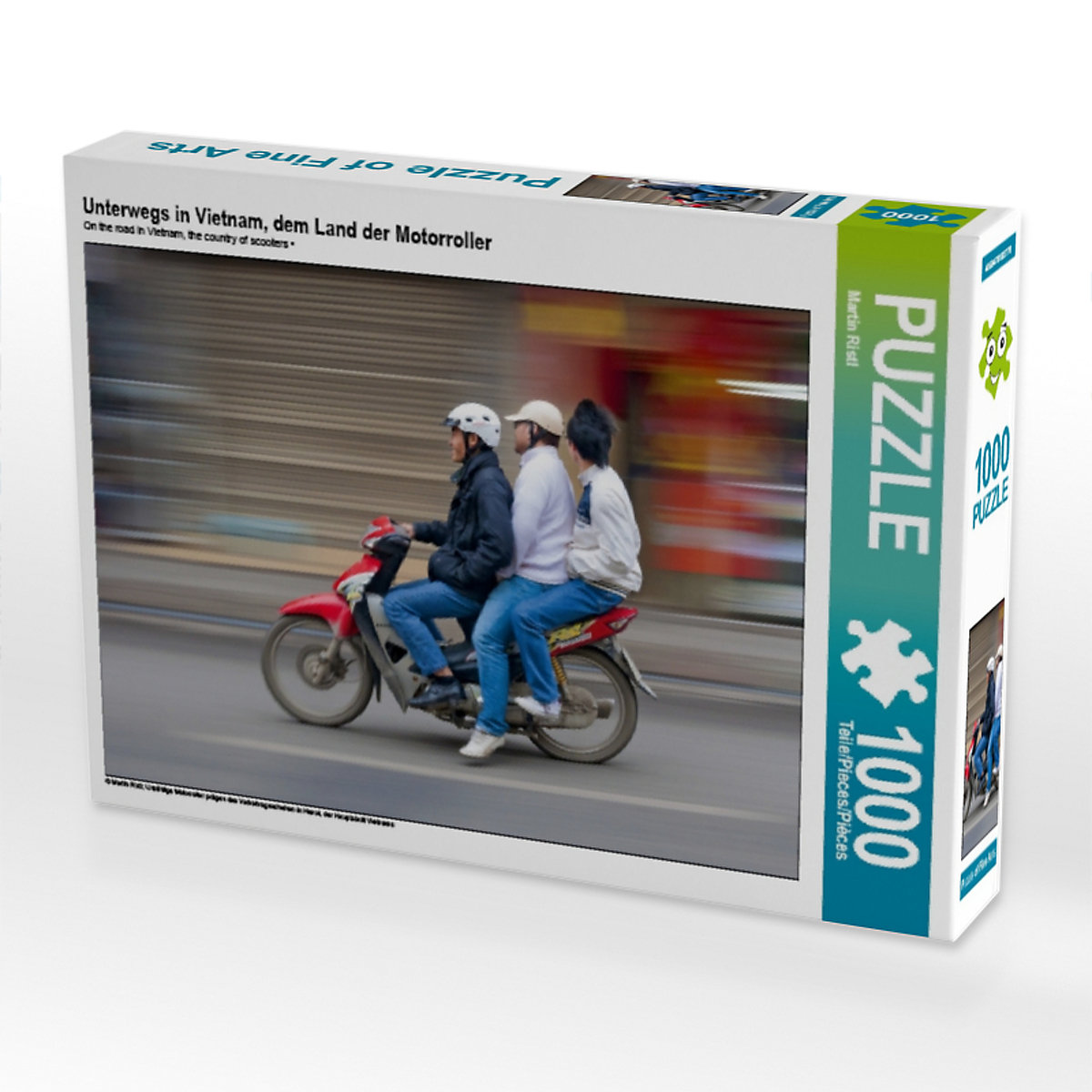 CALVENDO® Puzzle CALVENDO Puzzle Unterwegs in Vietnam dem Land der Motorroller 1000 Teile Foto-Puzzle für glückliche Stunden