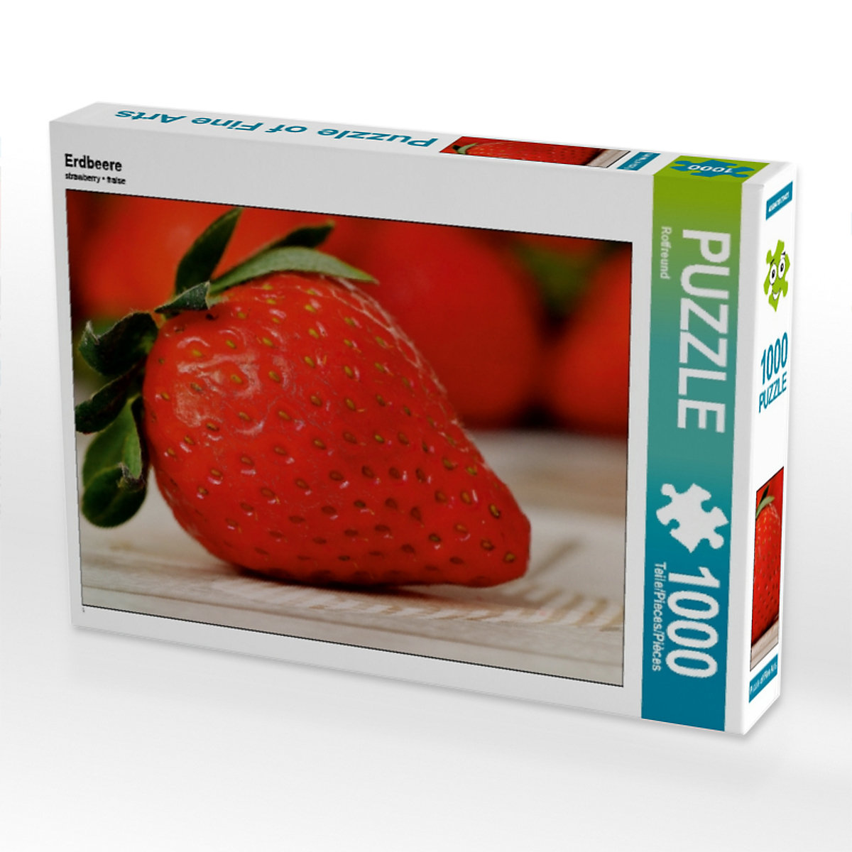 CALVENDO® Puzzle CALVENDO Puzzle Erdbeere 1000 Teile Foto-Puzzle für glückliche Stunden