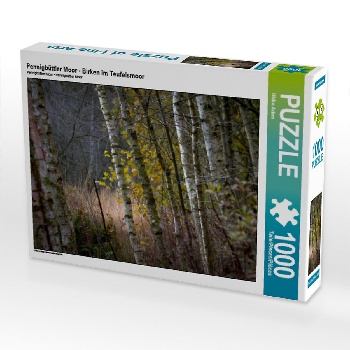 CALVENDO® Puzzle CALVENDO Puzzle Pennigbüttler Moor Birken im Teufelsmoor 1000 Teile Foto-Puzzle für glückliche Stunden
