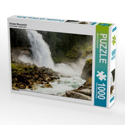 CALVENDO® Puzzle CALVENDO Puzzle Krimml Wasserfall 1000 Teile Foto-Puzzle für glückliche Stunden