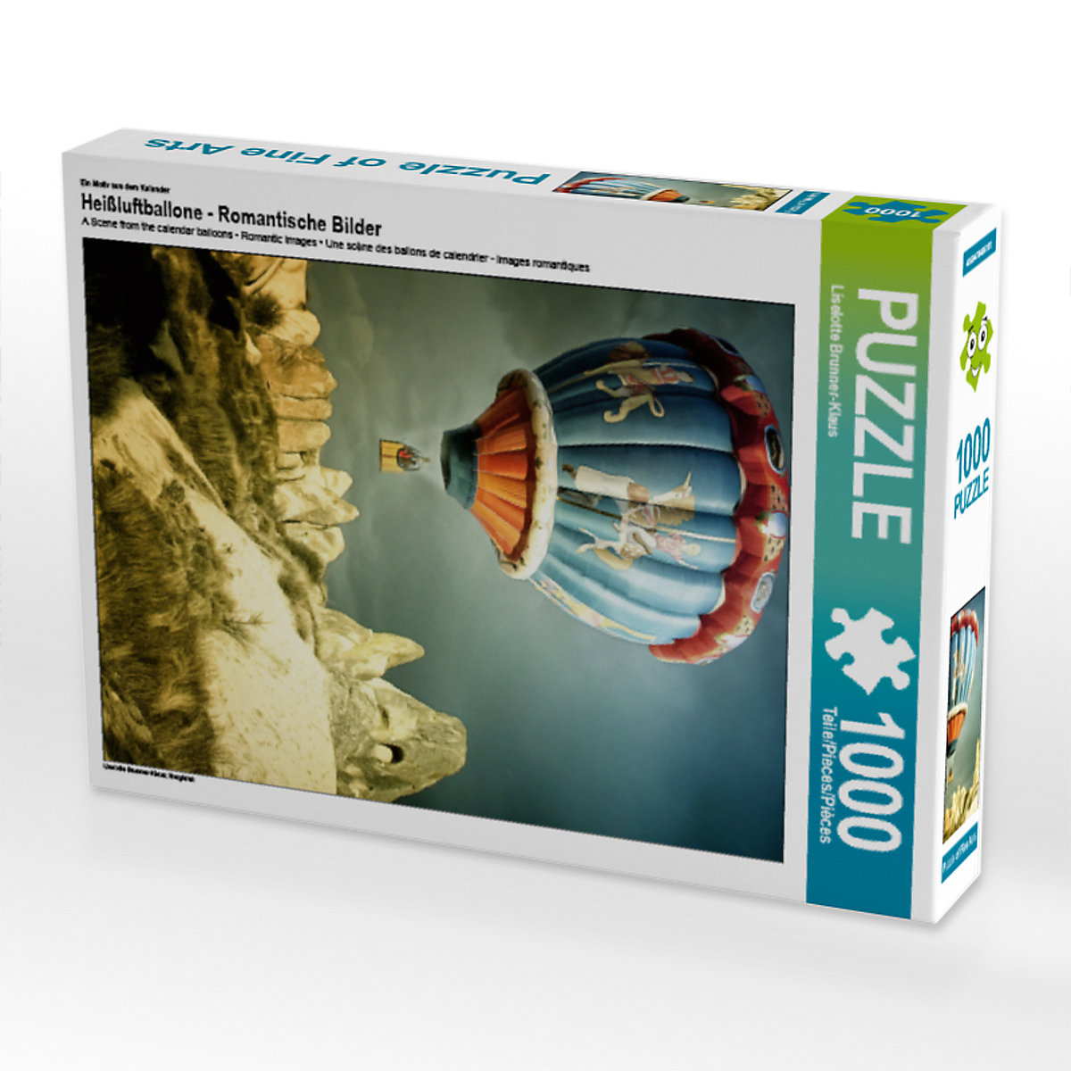 CALVENDO® Puzzle CALVENDO Puzzle Heißluftballone Romantische Bilder 1000 Teile Foto-Puzzle für glückliche Stunden