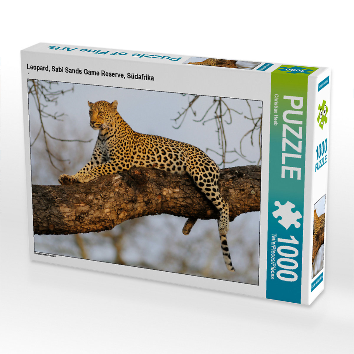 CALVENDO® Puzzle CALVENDO Puzzle Leopard Sabi Sands Game Reserve Südafrika 1000 Teile Foto-Puzzle für glückliche Stunden