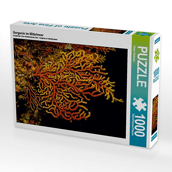 Puzzle CALVENDO Puzzle Gorgonie im Mittelmeer - 1000 Teile Foto-Puzzle für glückliche Stunden