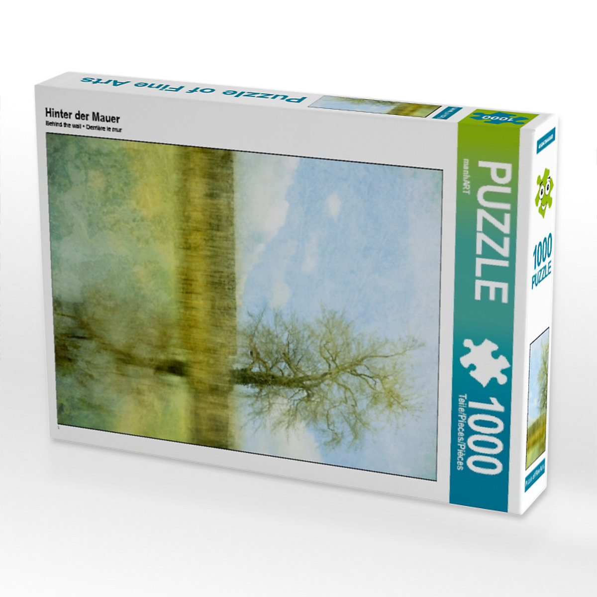 CALVENDO® Puzzle CALVENDO Puzzle Hinter der Mauer 1000 Teile Foto-Puzzle für glückliche Stunden