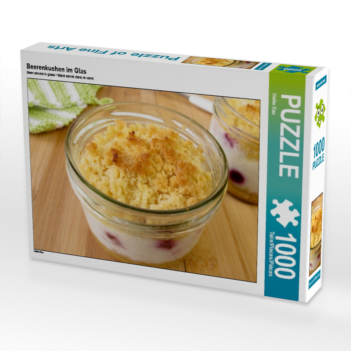 CALVENDO® Puzzle CALVENDO Puzzle Beerenkuchen im Glas 1000 Teile Foto-Puzzle für glückliche Stunden