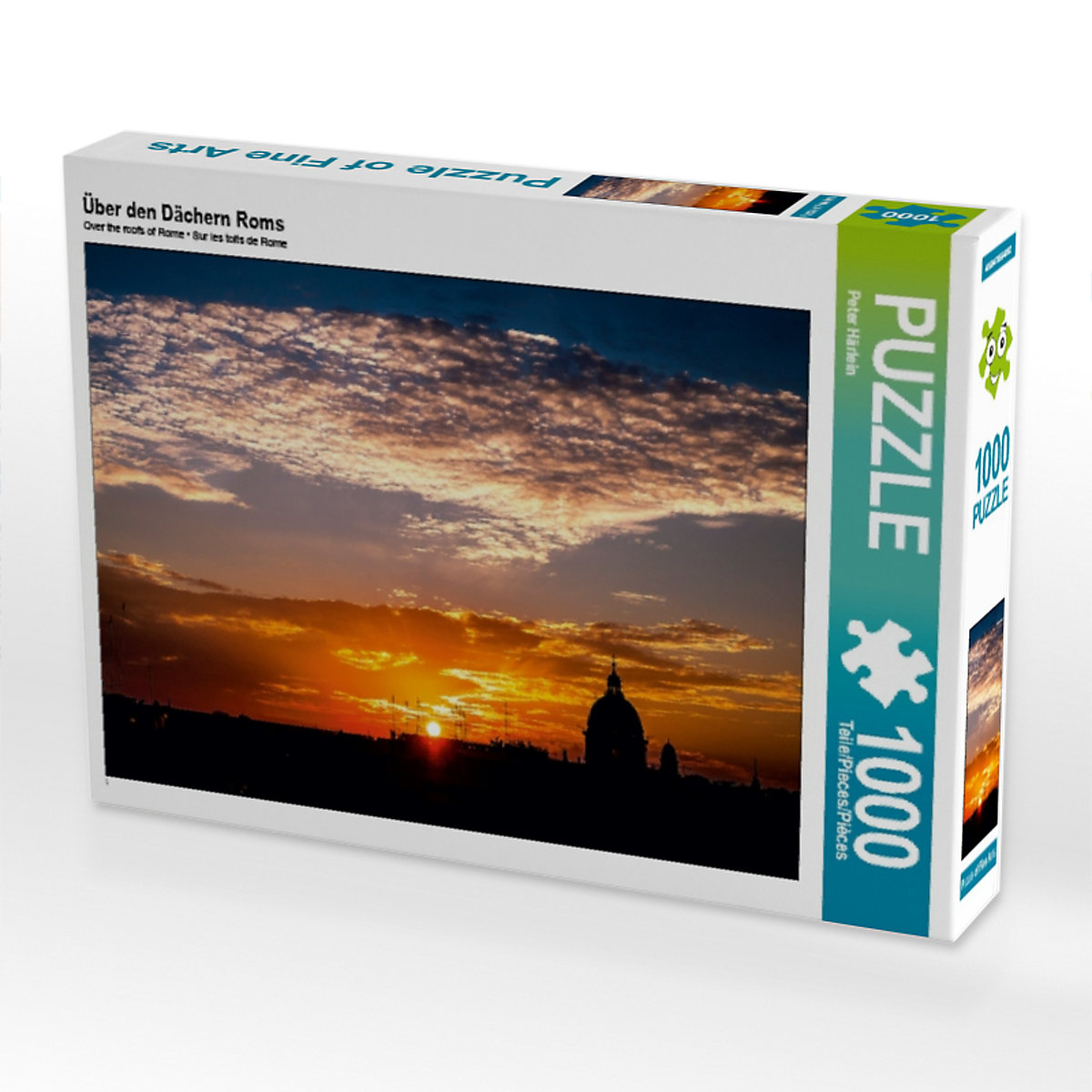 CALVENDO® Puzzle CALVENDO Puzzle Über den Dächern Roms 1000 Teile Foto-Puzzle für glückliche Stunden