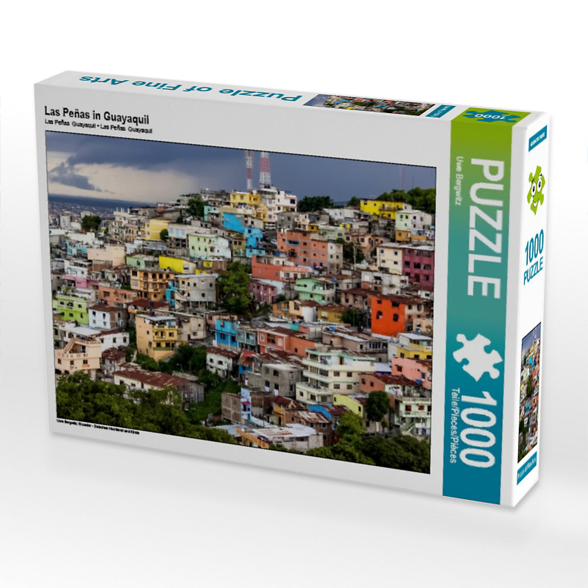 CALVENDO® Puzzle CALVENDO Puzzle Las Peñas in Guayaquil 1000 Teile Foto-Puzzle für glückliche Stunden