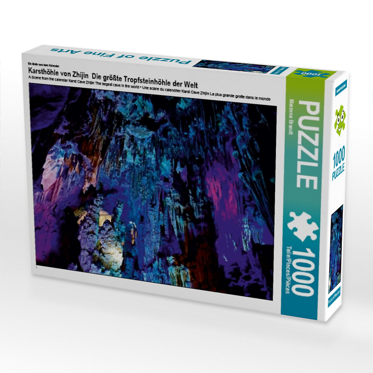 CALVENDO® Puzzle CALVENDO Puzzle Karsthöhle von Zhijin Die größte Tropfsteinhöhle der Welt 1000 Teile Foto-Puzzle für glückliche Stunden