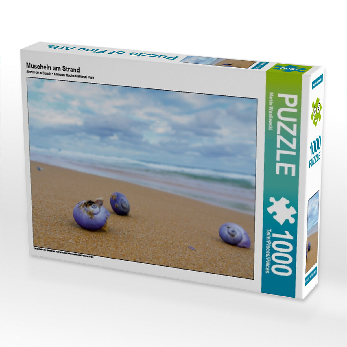 CALVENDO® Puzzle CALVENDO Puzzle Muscheln am Strand 1000 Teile Foto-Puzzle für glückliche Stunden